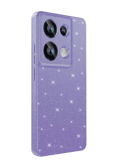 Xiaomi Redmi Note 13 Pro 4g Kılıf Kamera Korumalı Simli Lüks Zore Koton Kapak Gri