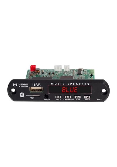 Sh Magicvoice Mp5 Usb-sd-mmc-bluetooth 12v-500ma Kumandalı Çevirici Dijital Video Player Board Najmaddin