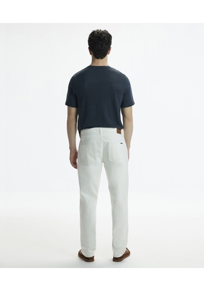 Yargıcı Relax Fit Non-denim Cep Detaylı Pantolon Ekru