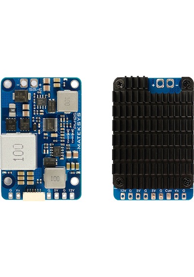 MATEK Power Module 12S w/3xBEC