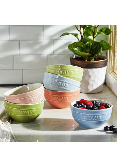 Staub Macaron Seramik Kase Seti 6lı 12 Cm St-405082410 Staub Renkli