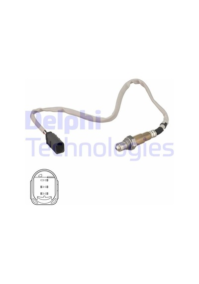 Delphı Es21074-12b1 Oksijen Sensörü Kat. Öncesi Mercedes W176 W246 W204 W205 C117 C218 W212 C253 X204 B907 B910 A0075425118 -