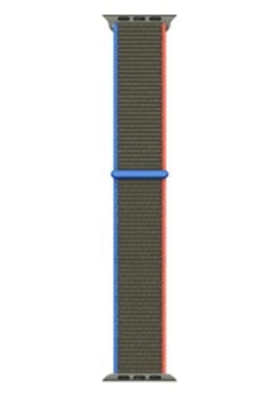 Apple Watch Ultra 49mm Kordon Uyumlu Krd-03 Hasır Strap Kayış - 74-olive