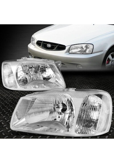Hyundai Accent Milenyum Kasa Sağ Sol Ön Far Takımı 2000-2002 N11.1327
