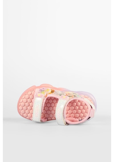 Vicco Can Bebe Işıklı Phylon Sandalet Pudra Pudra