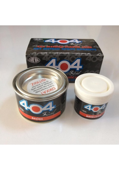 404 Metalize Plastik Çelik Karişimli Yapiştirici 100  Gr
