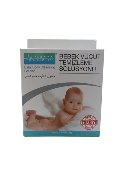 Bebek Vücut Temizleme Solüsyonu, Göbek Bakım Seti, 100 Ml Sprey Ve 20 Adet Hijyenik Bez