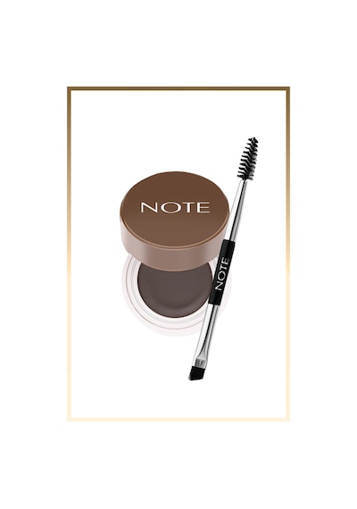 Note Cosmetique Brow Pomade Kalıcı Kaş Pomadı - 03 Dark Brown - Koyu Kahverengi