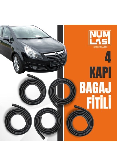 Opel Corsa D 4 Kapı + Bagaj Fitili-a Kalite-numlas-nm3984