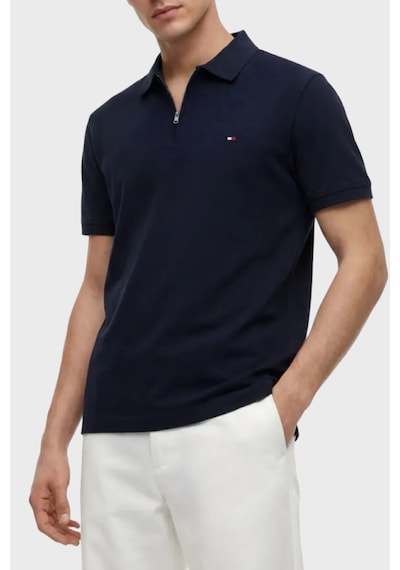 Tommy Hilfiger Pamuk Karışımlı Regular Fit Yarım Fermuarlı Polo Yaka T Shirt Erkek Polo Yaka T Shirt Mw0mw43282 Dw5 Lacivert Tommy Hilfiger Pamuk Karışımlı Regular Fit Yarım Fermuarlı Polo Yaka T Shirt Erkek Polo Yaka T Shirt Mw0mw43282 Dw5 Lacivert
