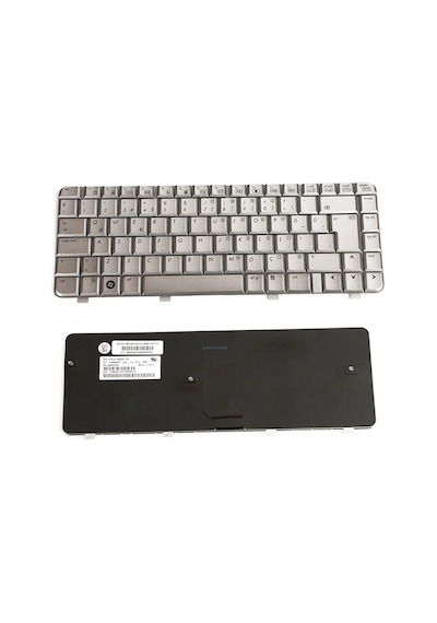 HP Uyumlu Pavilion DV4-1000 Gümüş Klavye Gri K-H62