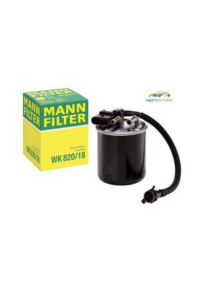 Mann-fılter Wk820/18 Mazot Yakıt Filtresi Mercedes Sprinter 313 Cdı 315 Cdı Vito 2.1 Cdı Om651 Dizel