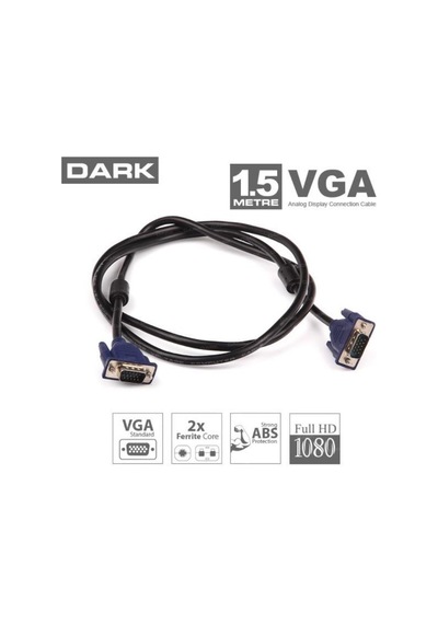 Dark Dk-cb-vga150 1.5 Mt Monitör Kablosu Vga 15e/15e-209021