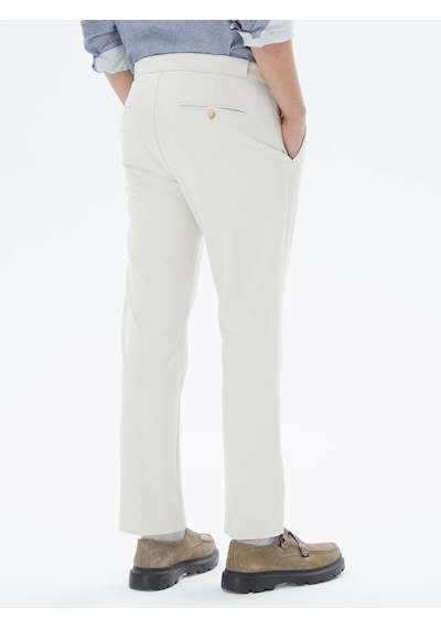 Kip Bej Dokuma Casual Pantolon 406807 Bej