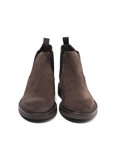 Cacao Dark Brown Bot Erkek 1054 - Moss Dino Draghi Chelsea Boot Suede Kahverengi