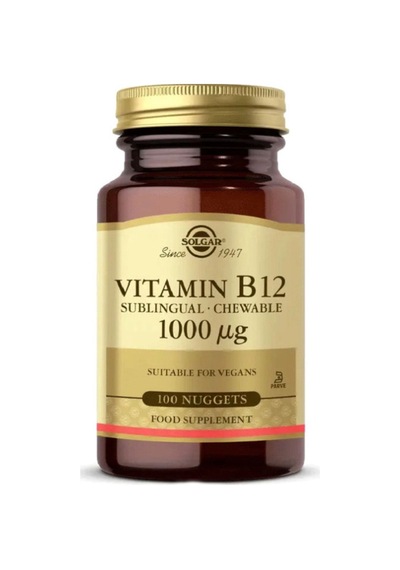 Solgar Vitamin B12 1000 Mcg 100 Tablet