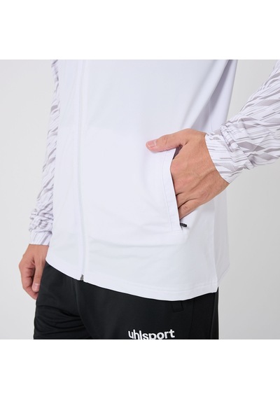 Beyaz - Gri - Siyah Uhlsport Erkek Futbol Kamp Eşofman Takımı Progressive 1002269 Beyaz