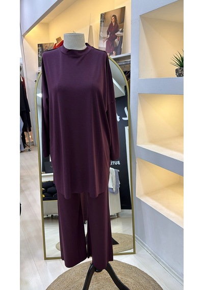 İnvee Modal Fresh Takım 7126 Vişne