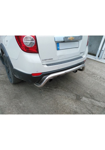 Opel Antara 2006 2011 Arka Tampon Koruma - U Modeli - Guard Incambered B