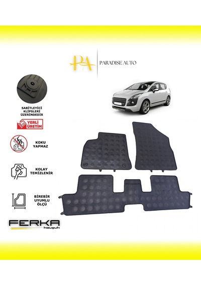 Peugeot 3008 2009-2016 Araca Özel Paspas