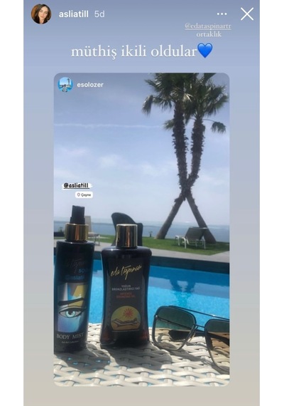 Eda Taşpınar Squat Aslı Atil Collection Vücut Spreyi 200 ML