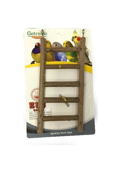 Getreide 3006b Doğal Ahşap 5 Basamaklı Merdiven 20x9cm