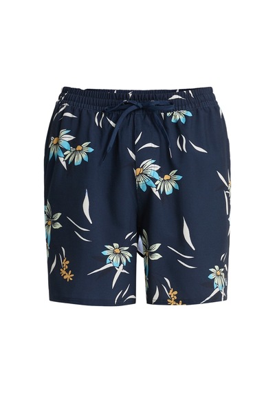Quıksılver Quiksilver Stretch Printed Erkek Siyah Volley Short 3107