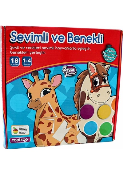 Todizoo Sevimli Ve Benekli Eşleştirme Oyunu
