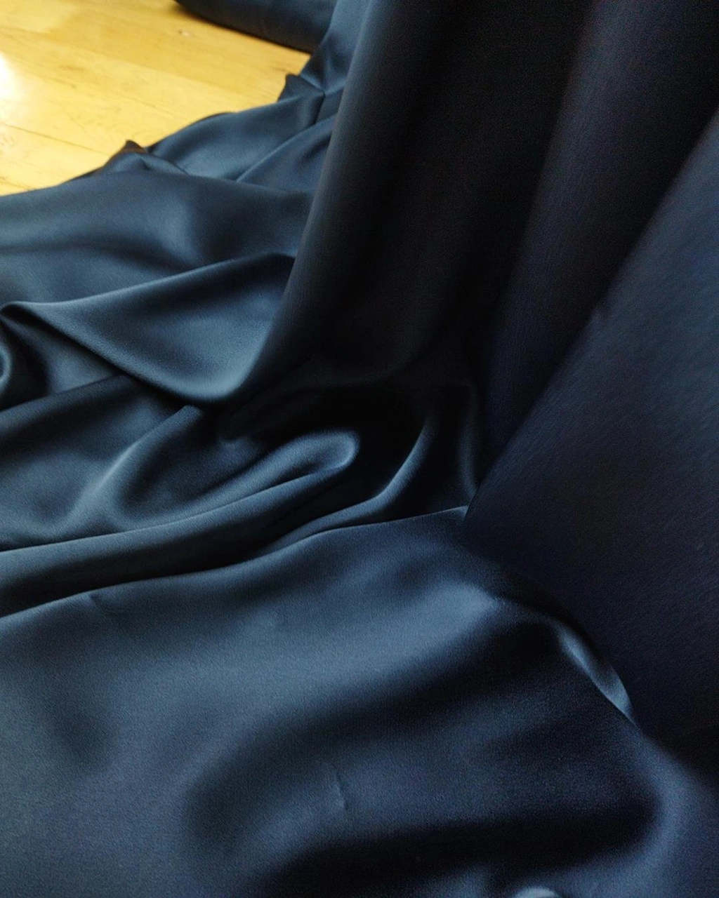 Saten İtalyan Lacivert En: 135 Cm-955 Renkli