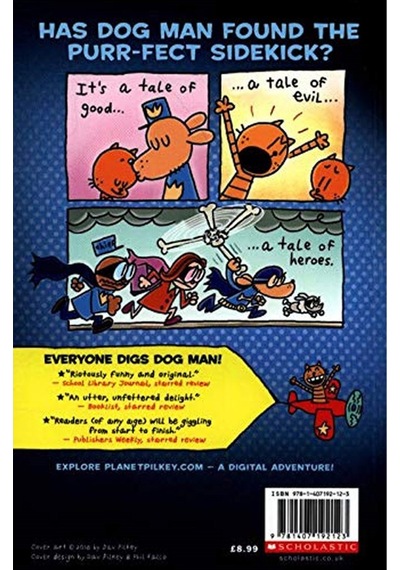Pilkey Dog Man 4:Dog Man And Cat Kid