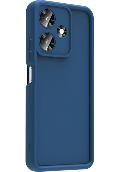 İnfinix Hot 30 Uyumlu Kılıf Kamera Korumalı Sys Ananas Kapak - Pembe Pembe