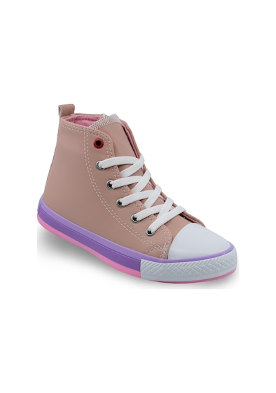 Khayt Conves Kids Unisex Hafif Çocuk Spor Ayakkabı Pembe