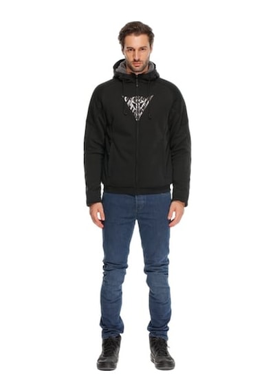 Dainese Bovısa Black White Tekstil Mont Siyah Beyaz