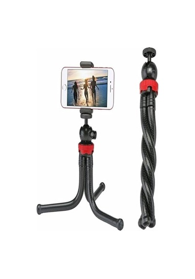 Ayrex Esnek Monopod Tripod Youtuber Yayıncılar Ve Sosya Medya İçin İdeal 30cm Ahtapot 360 Derece Taşınabilir Ayakl Diğer