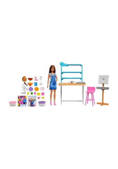 Barbie Nin Sanat Atölyesi Oyun Seti Hcm85