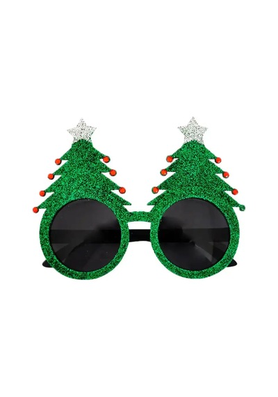 Yılbaşı Noel Çam Ağacı Parti Gözlüğü