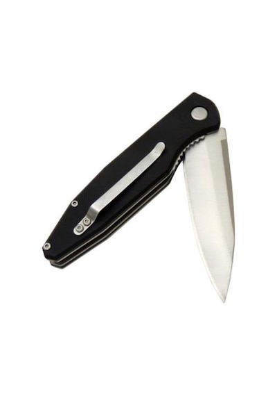 Drop Point D2 Cep Kamp Çakısı Siyah