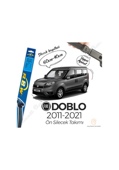 Fiat Doblo Muz Silecek Takımı (2011-2021) RBW