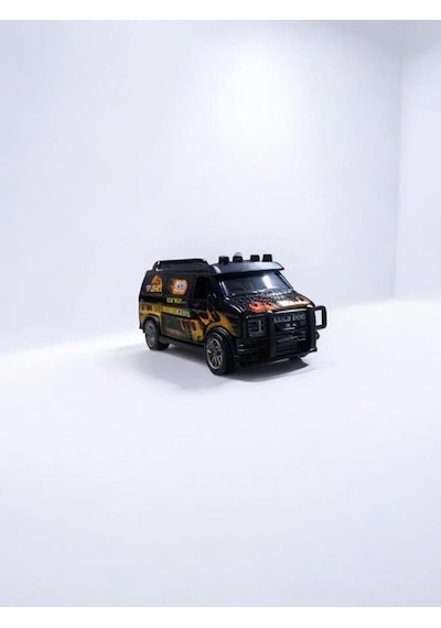 Nostaljik Metal Çek Bırak Minibüs 1/36 Ölçek