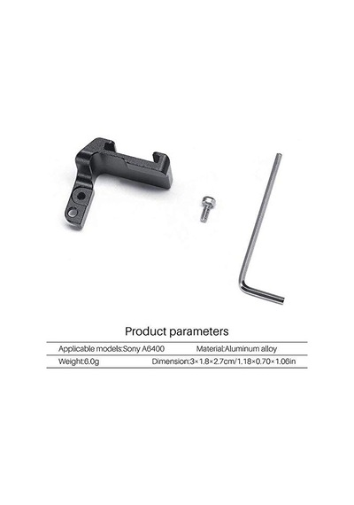 R011 Sony A6400 Vlog Metal L Bracket