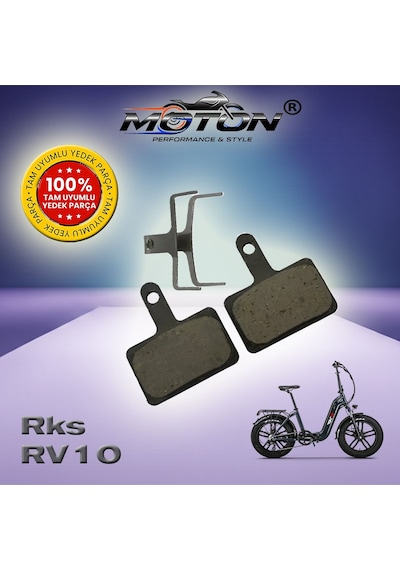 Rks Rv10 Elektrikli Bisiklet Disk Fren Balatası