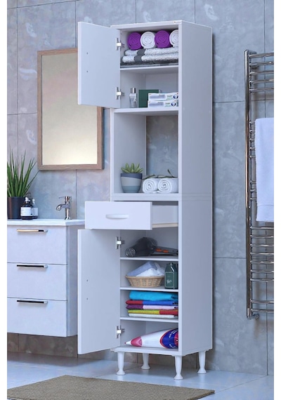 Eliusta Aria 2 Kapak 4 Raflı 50 Cm Beyaz Dolap 50x173x32,5 Cm Boyutlarında Çok Amaçlı Beyaz Dolap Beyaz Eliusta Aria 2 Kapak 4 Raflı 50 Cm Beyaz Dolap 50x173x32,5 Cm Boyutlarında Çok Amaçlı Beyaz Dolap Beyaz