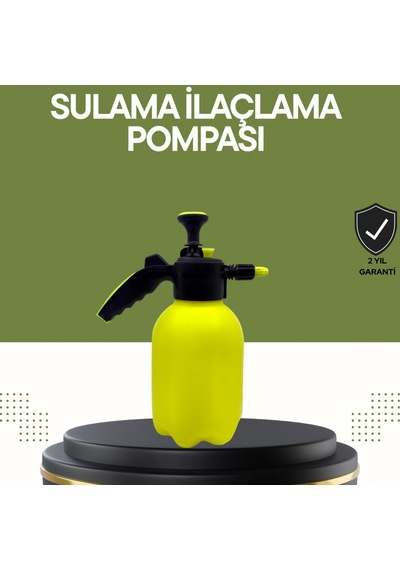2 L Basınçlı Püskürtme Pompası Bakır Nozullu Araç Temizlik Ve Cila Spreyi
