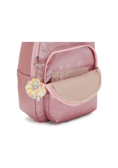 Kipling Seoul S Small Sırt Çantası Bronze Pink Met Kı57683md