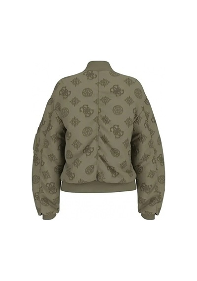 Guess Philomene Kadın Yeşil Bomber Ceket W5yl08whdk2-g896 Yeşil