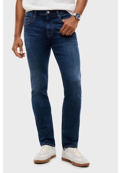 Tommy Jeans Pamuklu Slim Fit Normal Bel Dar Paça Jeans Erkek Kot Pantolon Dm0dm23479 1bk Mavi Tommy Jeans Pamuklu Slim Fit Normal Bel Dar Paça Jeans Erkek Kot Pantolon Dm0dm23479 1bk Mavi
