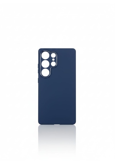 Samsung Uyumlu S 25 Ultra Silikon Kılıf Modeli Lacivert