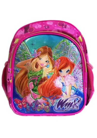 Winx Anaokulu Çantası - İki Bölmeli Kız Çocuk Günlük Ve Okul Çantası Çok Renkli