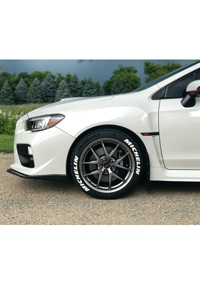 Beyaz Michelin Lastik Yazısı 2.5 Cm Ürün 4 Adet + Yapıştırıcı Tutkal