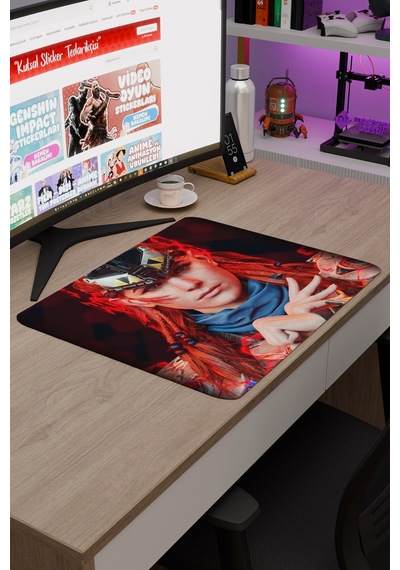 Horizon Zero Kaymaz Dikişli Kauçuk Oyuncu Mousepad V3 - 48x40 Xl Gaming Mouse Pad Fare Altlığı